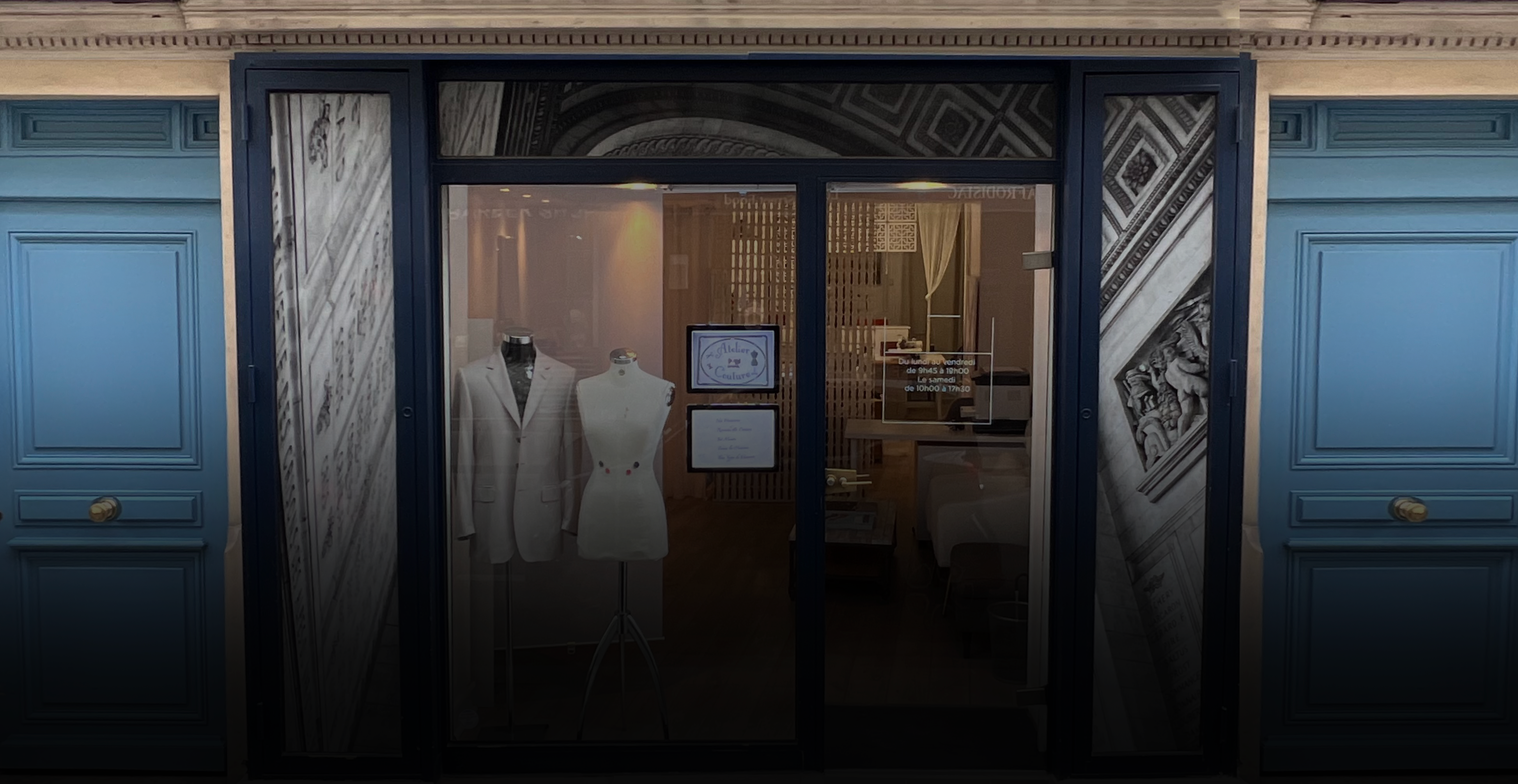 Atelier de couture à Paris